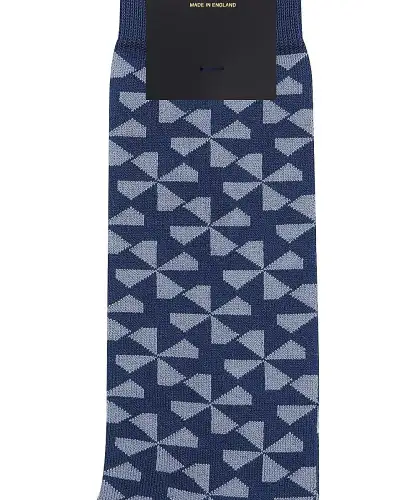 Men PEPER HAROW Windmill Mens Socks - Navy £16.00