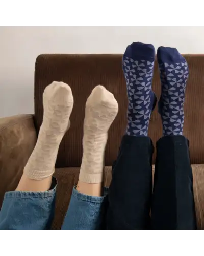 Men PEPER HAROW Windmill Mens Socks - Navy £16.00