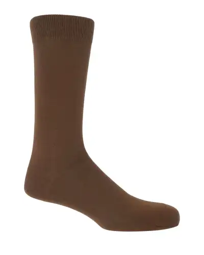 Men PEPER HAROW Classic Mens Socks - Chocolate £16.00
