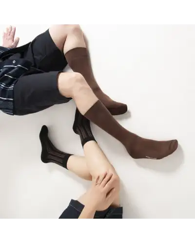 Men PEPER HAROW Classic Mens Socks - Chocolate £16.00