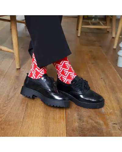 Women PEPER HAROW Camden Womens Socks - Red £15.00