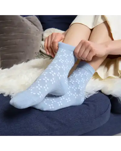 Women PEPER HAROW Cambridge Womens Socks - Blue £15.00