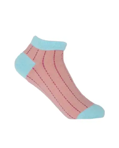 Women PEPER HAROW Womens Trainer Socks Bundle - Pink £33.00