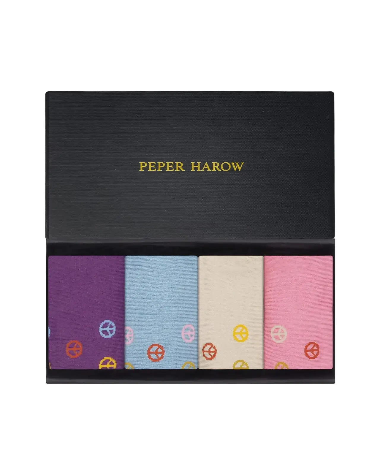 Women PEPER HAROW Peace WomenS Trainer Socks Gift Box £36.00