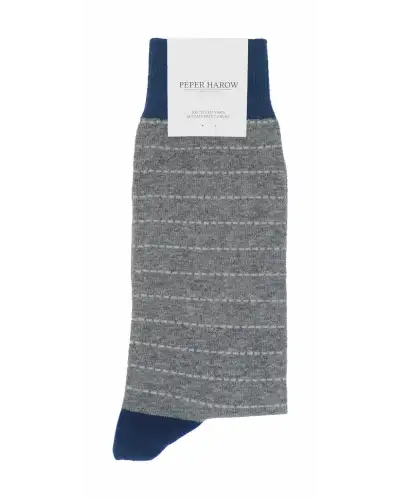 Men PEPER HAROW Dash Mens Socks - Grey £14.00