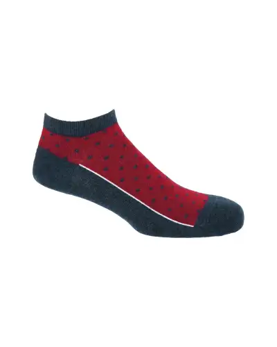 Men PEPER HAROW Mens Trainer Socks Bundle - Burgundy £50.00