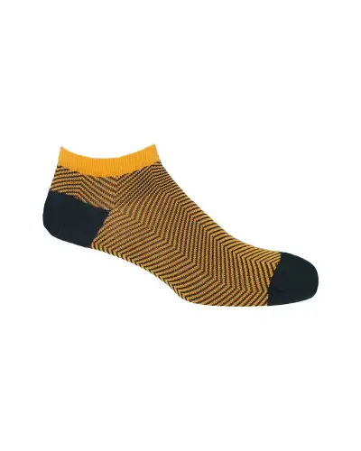 Men PEPER HAROW Lux Taylor Mens Trainer Socks Bundle - Red Yellow £18.00