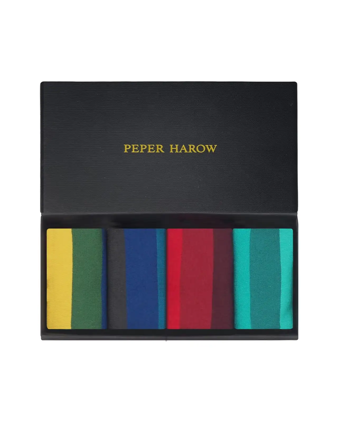 Women PEPER HAROW Block Stripe WomenS Trainer Socks Gift Box £36.00