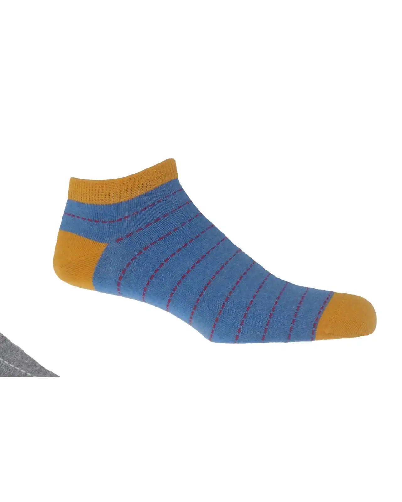 Men PEPER HAROW Dash Mens Trainer Socks Bundle - Black Grey Blue £27.00