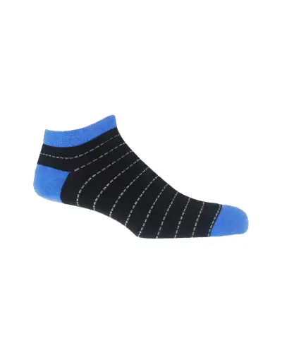 Men PEPER HAROW Dash Mens Trainer Socks Bundle - Black Grey Blue £27.00