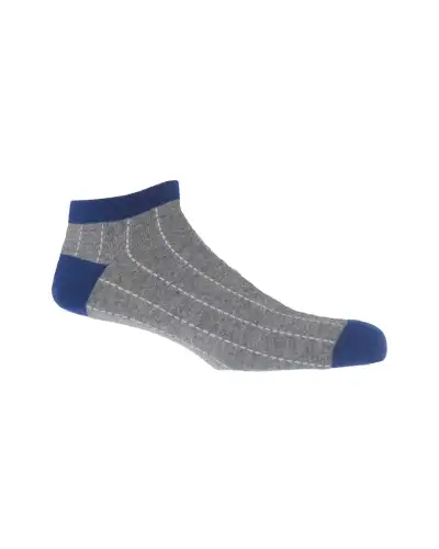 Men PEPER HAROW Dash Mens Trainer Socks Bundle - Black Grey Blue £27.00