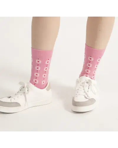 Women PEPER HAROW Daisy Womens Socks - Pink £15.00
