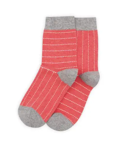 Women PEPER HAROW Dash Womens Socks - Coral £13.00