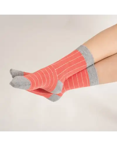 Women PEPER HAROW Dash Womens Socks - Coral £13.00