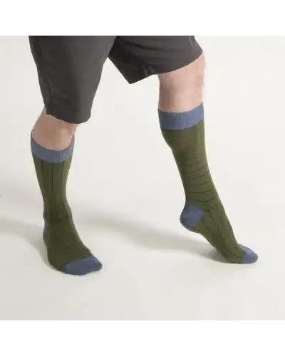 Men PEPER HAROW Dash Mens Socks - Sage £14.00