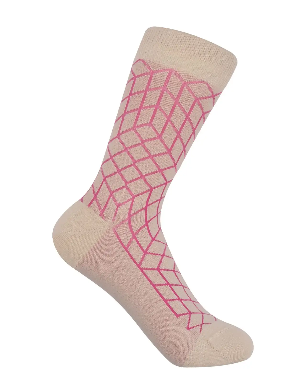 Women PEPER HAROW Puzzle Womens Socks - Beige £15.00