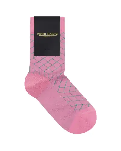 Women PEPER HAROW Puzzle Womens Socks - Pink £15.00