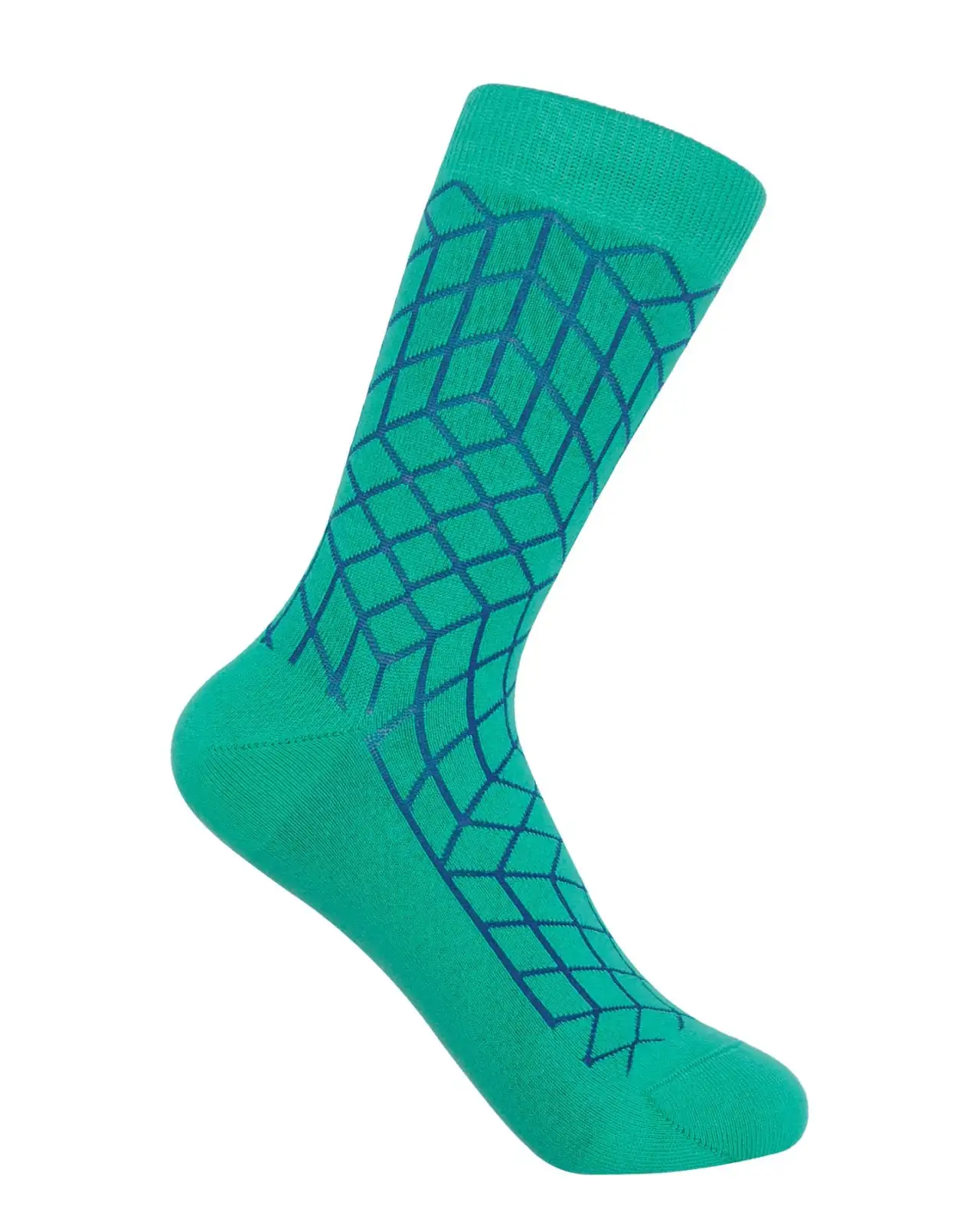 Women PEPER HAROW Puzzle Womens Socks - Teal £15.00