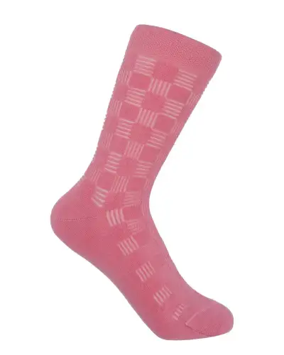 Women PEPER HAROW Battenberg Womens Socks - Pink £15.00