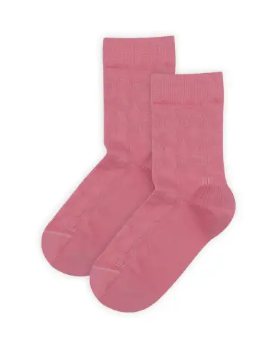 Women PEPER HAROW Battenberg Womens Socks - Pink £15.00