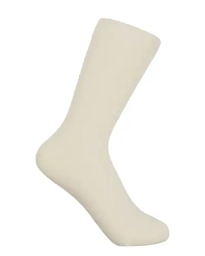 Women PEPER HAROW Indulgent Cashmere Womens Socks - Cream £18.00