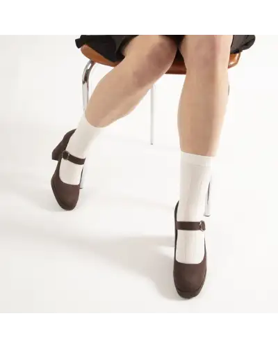 Women PEPER HAROW Indulgent Cashmere Womens Socks - Cream £18.00