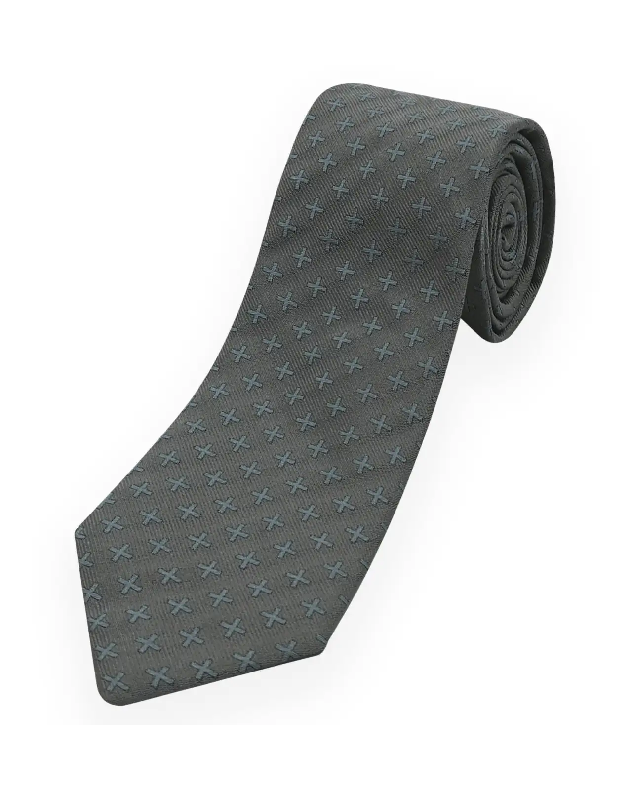 Men PEPER HAROW Crosslet Mens Ties - Grey £68.00