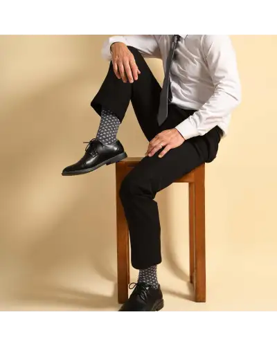 Men PEPER HAROW Crosslet Mens Ties - Grey £68.00
