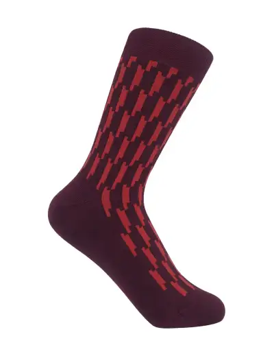 Women PEPER HAROW Scooby Womens Socks - Maroon £15.00