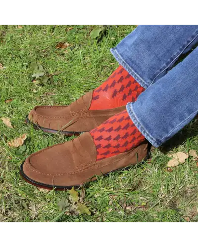 Men PEPER HAROW Scooby Mens Socks - Orange £16.00