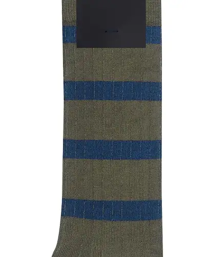Men PEPER HAROW Old School Mens Socks - Olive £16.00