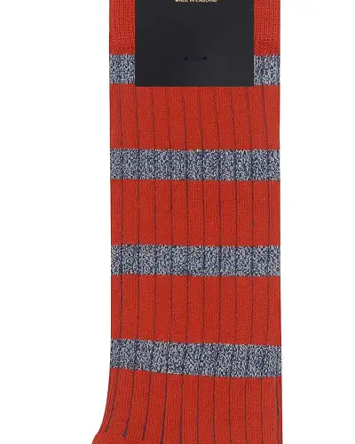 Men PEPER HAROW Old School Mens Socks - Orange £16.00