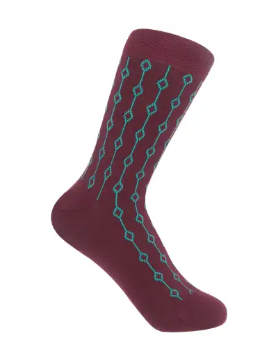 Women PEPER HAROW Beads Womens Socks - Maroon £15.00