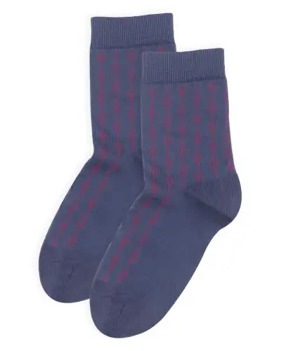 Women PEPER HAROW Beads Womens Socks - Purple £15.00
