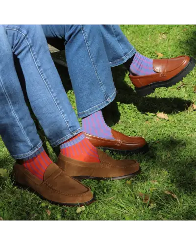 Women PEPER HAROW Beads Womens Socks - Purple £15.00