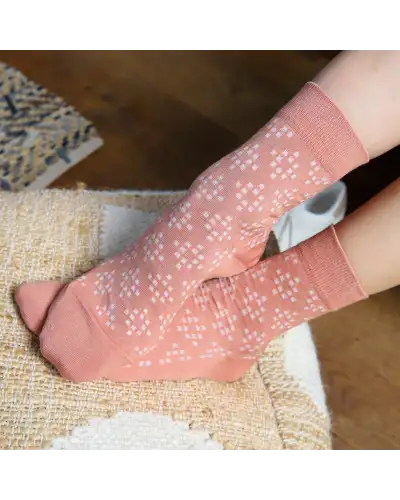 Women PEPER HAROW Soho Womens Socks - Rose £15.00
