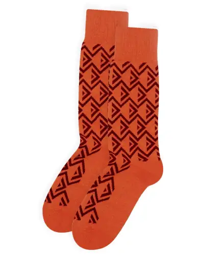 Men PEPER HAROW Camden Mens Socks - Orange £17.00
