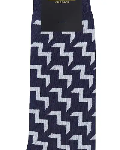 Men PEPER HAROW Chelsea Mens Socks - Navy £17.00