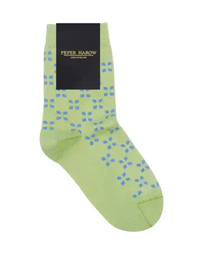 Women PEPER HAROW Cambridge Womens Socks - Lime £15.00