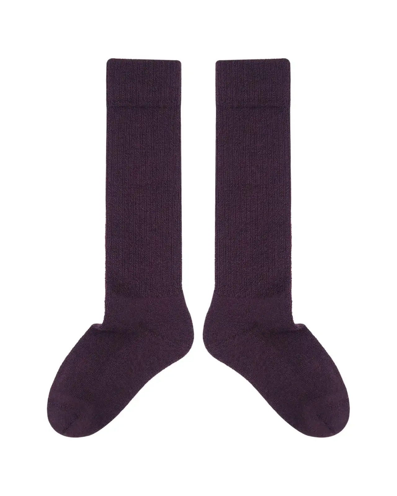 Women PEPER HAROW Womens Wool Boot Socks - Purple £21.00