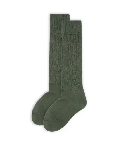 Women PEPER HAROW Womens Wool Boot Socks - Olive £21.00