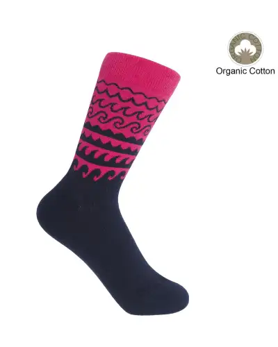 Women PEPER HAROW Wave Womens Socks - Pink £15.00