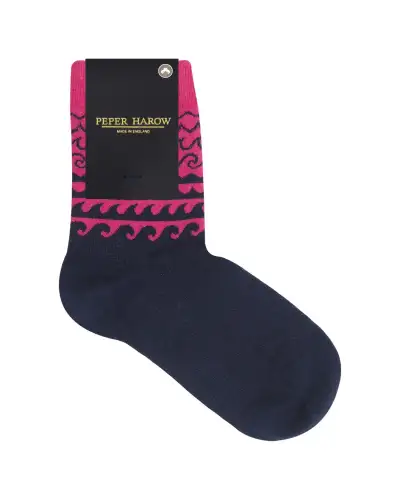 Women PEPER HAROW Wave Womens Socks - Pink £15.00