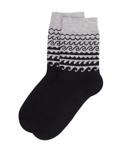 Women PEPER HAROW Wave Womens Socks - Grey £15.00