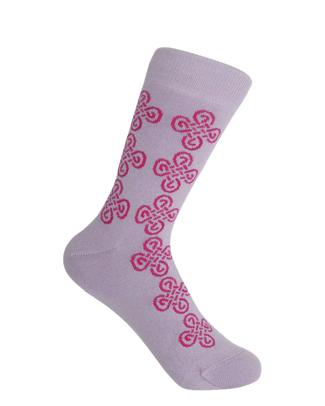 Women PEPER HAROW Knot Womens Socks - Lilac £15.00