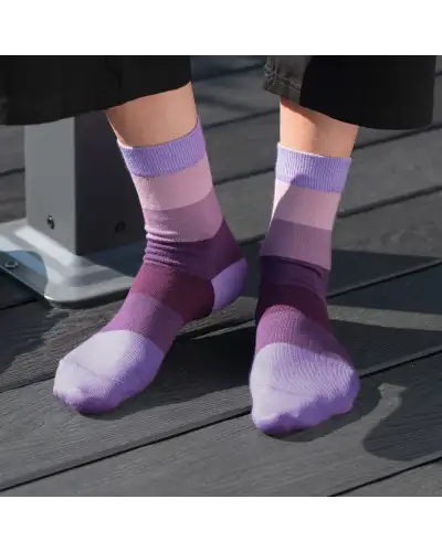 Women PEPER HAROW Block Stripe Womens Socks - Twilight £15.00
