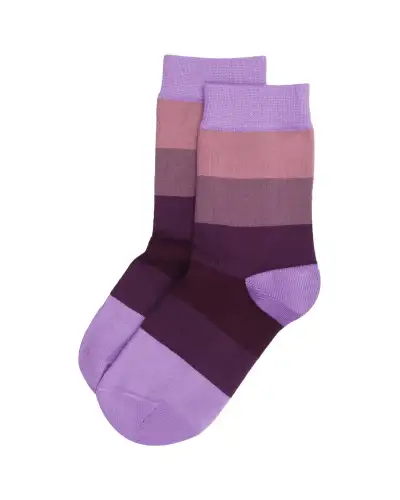 Women PEPER HAROW Block Stripe Womens Socks - Twilight £15.00