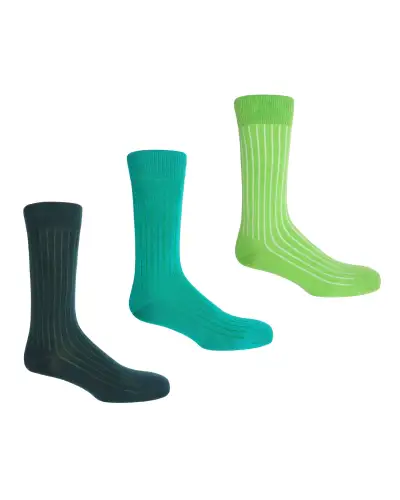 Men PEPER HAROW 3 Pack Essential Mens Socks - Verdant £36.00