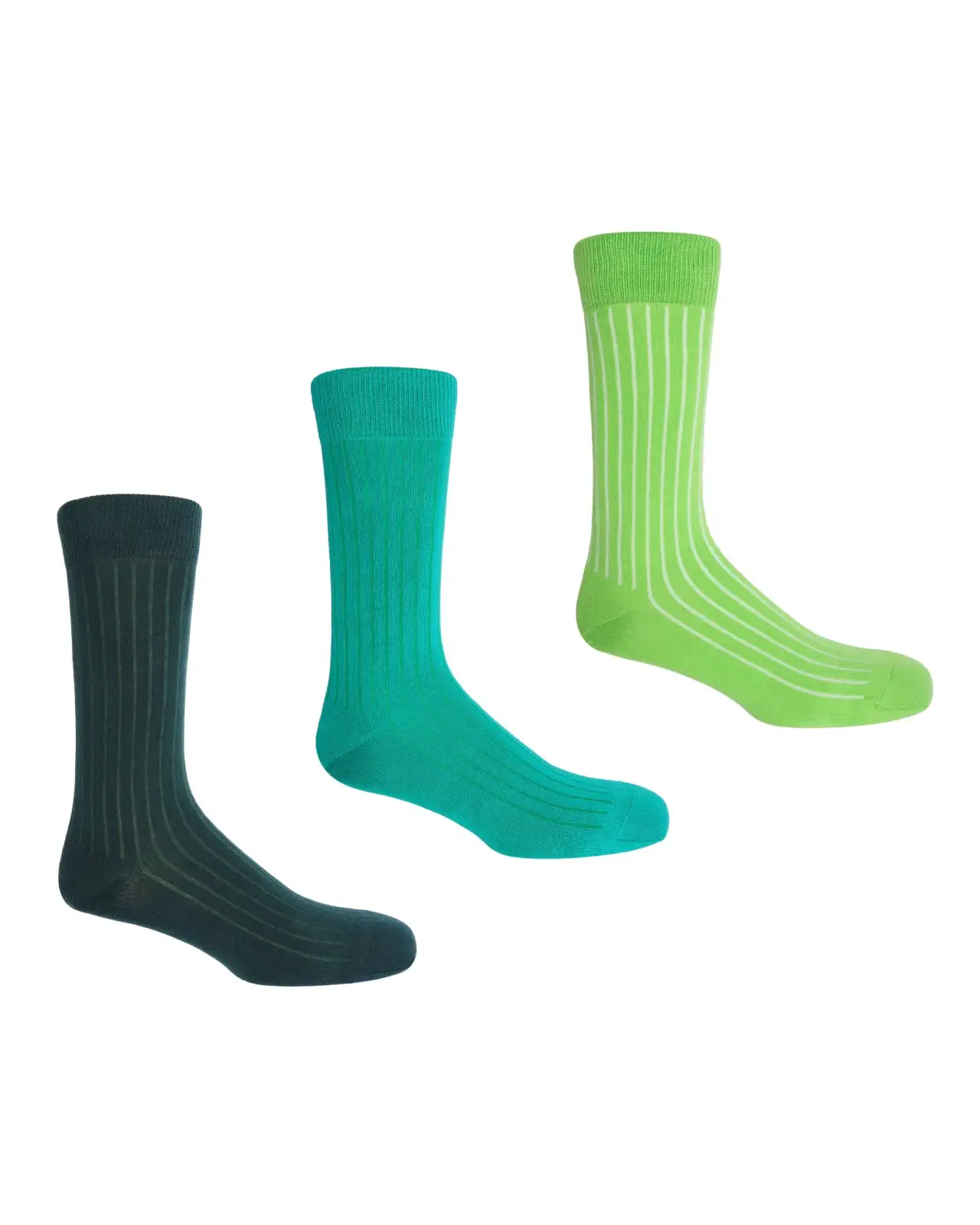 Men PEPER HAROW 3 Pack Essential Mens Socks - Verdant £36.00