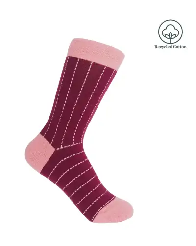 Women PEPER HAROW Dash Womens Socks - Maroon £13.00